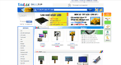 Desktop Screenshot of findlcd.co.kr